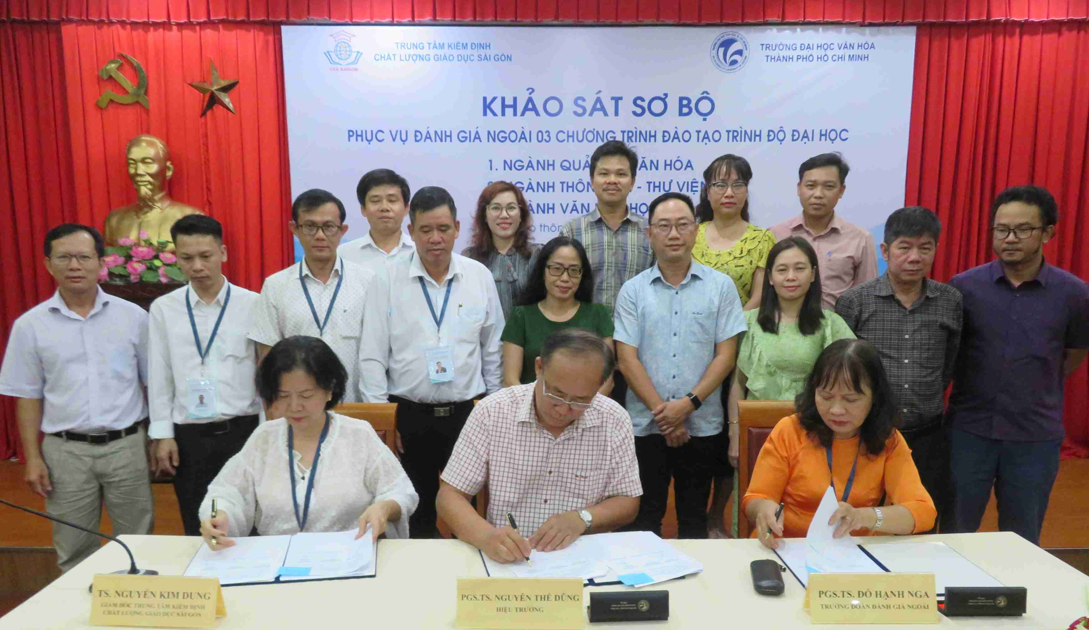 Khảo sát sơ bộ đánh giá chất lượng 03 chương trình đào tạo trình độ đại học của bet365 mobile bet
. Hồ Chí Minh