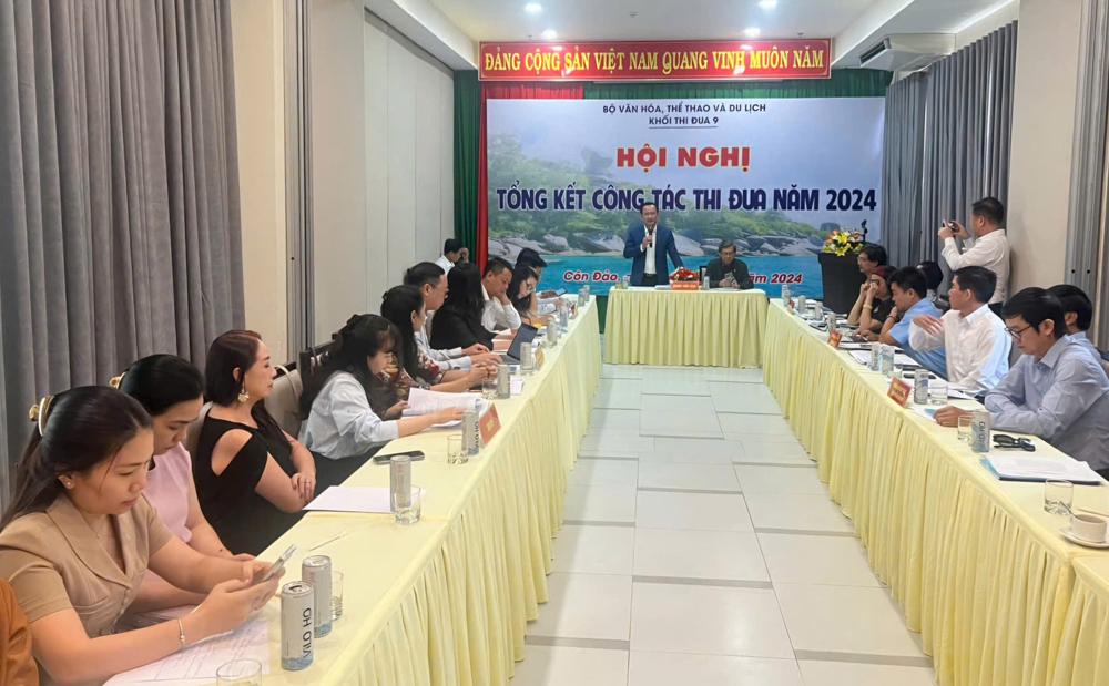 Hội nghị Tổng kết Khối thi đua 9, trực thuộc Bộ Văn hóa, Thể thao và Du lịch năm 2024